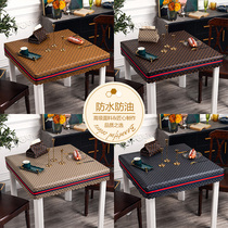 Fire cover pu leather case electric stove cover fire quilt cover pvc leather waterproof and oil-proof electric heating table cover tea table cover tablecloth