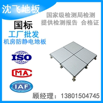 Shenfei anti-static floor all steel anti-static floor 600 600 school monitoring room elevated movable floor