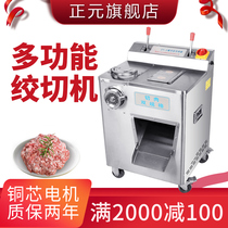 Zhengyuan Electric High Power ZY-2 Stainless Steel Minced Meat Sliced Meat Minced Meat Minced Meat Mincing Machine for Commercial Meat Shop