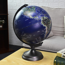 funglobe globe 3D three-dimensional Chinese and English AR desk ornaments Home decoration Living room study students with junior high school students high school students suspended carving 32CM high-definition geographic creative ornaments