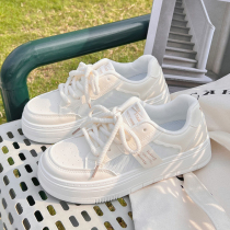 MKTKM small white shoes with skirts of small crowd original thick solid canvas shoes net for summer breathable 2023 casual shoes