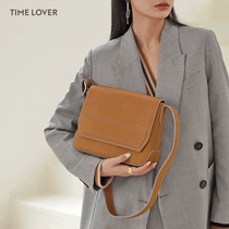 Time lover2021 new niche design simple shoulder messenger small square box bag summer wild original