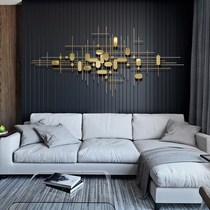 Wall decoration pendant living room sofa background wall pendant wall decoration metal light luxury modern iron wall decoration