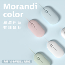 Notebook mouse wired mute game Home Office boys and girls for Lenovo Xiaomi Dell HP etc.