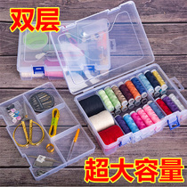  Needlework set Household needlework box Sewing thread hand-sewn small roll hand-sewn clothing thread high-end thread needlework bag Student