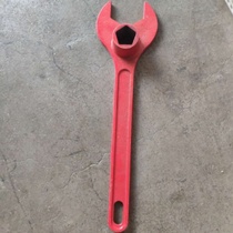 Fire wrench outdoor fire hydrant wrench ground fire hydrant thickening national standard cast steel switch wrench fire fighting equipment