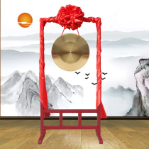 Bronze gong with Gong frame opening ceremony 15 22 32 36 42cm open road big gong pure handmade black copy gong