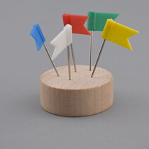 100 box solid color mixed color flag nail red flag pin color Pin Pin fixing Pin Pin Pin Pin fixing mark