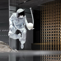 Astronaut astronaut Large custom art sculpture Mall atrium pendant Ceiling top decorative suspension