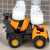 Thickened Resistant Children Engineering Car Suit Excavator Toy Car Boy Simulation Model Digger Mixer Truck Crane