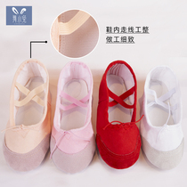 Childrens dance shoes ballet shoes Girls summer soft soles professional shoes Chinese dance cat claw shoes art test