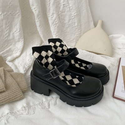taobao agent Spring footwear platform, Japanese student pleated skirt, Lolita style