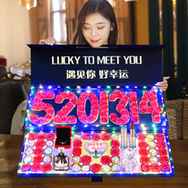 Valentines Day gift to girlfriend Dove chocolate gift box creative birthday friends snacks high-end romantic