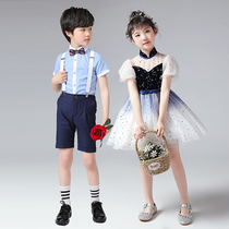 National Day childrens chorus performance costumes male and female children poetry recitation performance Tuffy dress primary and secondary school students Autumn