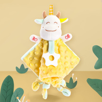 Soothing towel baby Entrance Baby Gripping Sleeping Thever Newborn Doll 0-1 Year Old Hand Puppet Toy