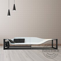 Nordic modern simplicity Busaifaro bookshelf sofa living room Hotel designer creative classic FRP recliner