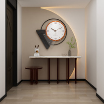 Living room wall clock home fashion simple light luxury modern clock New Net red restaurant atmospheric Art decorative clock