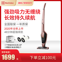 Electrolux wireless vacuum cleaner household mite remover hair hand holding vertical cordless car large suction dust removal