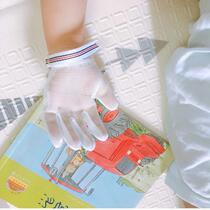 Childrens gloves thin children summer anti-biting nails anti-eating hands gloves summer students nibbling summer k