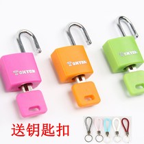 Gym cabinet lock universal cabinet door lock key lock cute color cartoon small lock College student dormitory padlock