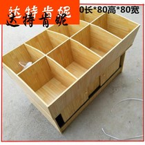 a rice barrel rack cabinet small shelf bulk display rack grain oil store small grain supermarket rice flour wooden drop