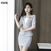 2020 new foot massage shop technician work clothes Womens foot bath bath massage sauna suit beautician stewardess uniform