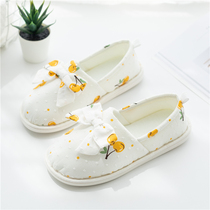 Moon shoes spring and autumn bag with breathable thick sole maternity shoes non-slip soft bottom maternal indoor autumn postpartum slippers women