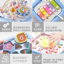 Baby toys Hand clap drum Children clap drum Hexahedron puzzle Baby early education music six-sided box Musical instrument toys