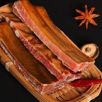 Authentic Sichuan pork ribs Bacon Bacon Pork ribs homemade smoked bacon Chongqing spicy row 500g non-Guizhou Lijiang