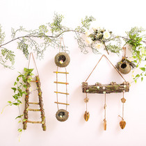  Kindergarten decoration Air corridor charm ring material pendant micro landscape classroom Creative forest department environment layout