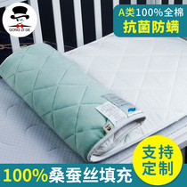 Baby mattress Soft mat Childrens mattress Kindergarten nap mat Quilt Baby four seasons universal cotton silk mattress