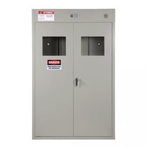 SYSBEL three-bottle intelligent gas bottle cabinet with gas detector acousto-optic alarm exhaust system WA710103