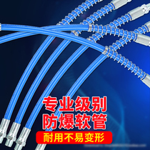Oil gun hose manual pneumatic high pressure explosion-proof oil gun head nozzle joint butter nozzle head accessories