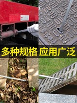 Truck crowbar rope tensioner booster Rod car multi-function crowbar tool special steel flat head crowbar prying tire bar