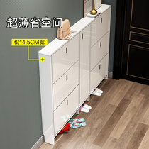 Dump ultra-thin shoe cabinet household door simple modern entrance new 2021 explosion small household narrow light luxury ins