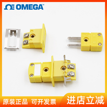 Original imported OMEGA male plug SMPW-K-M panel open-hole socket MPJ-K-F temperature measurement connector