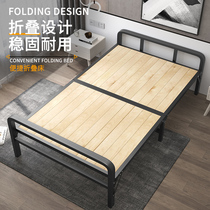 Foldable bed Portable single bed Office lunch break bed Invisible bed Home rental Wooden bed Pine bed Double