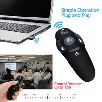 Demonstration laser pointer PowerPoint wireless presenter remote control demo Laser flip pen for KeNeNo PrimZ PPt MaC PC