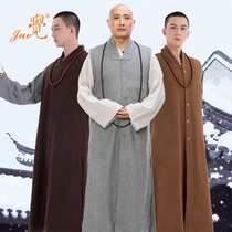 Jing brand monk clothing winter woolen material long Gale Gable coat sleeveless big coat monk monk monk Monk