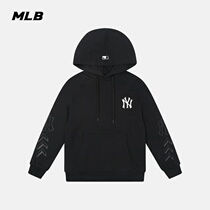  MLB official mens and womens hoodies NY baseball string logo hooded sweater sports and leisure fashion trend autumn HD03
