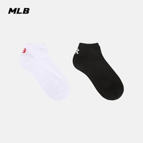 MLB official mens and womens socks NYLA short socks 2 pairs LOGO Sports and Leisure 21 year of the Ox Spring and Autumn New SOS1