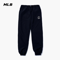 MLB Official Women's Sports Pants NY Bunch Foot Woven Overalls Casual Fashion 21 Fall New WP080