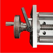 Hand-cranked manual slide rail module ball screw linear slide stepper motor lead screw cross table