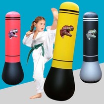Punching air cant be poured Om boxing sandbag large thickened wear-resistant childrens boxing column exercise childrens sanda training equipment