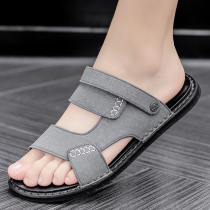 Sandals mens summer outwear 2022 new trends anti-slip and breathable beach cool drag dual-use casual men slippers