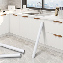 thick cabinet sticker waterproof oilproof self-adhesive kitchen cabinet moisture-proof cabinet cabinet door decoration solid color furniture renovation