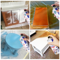 Spraying wood door brush paint table paint wooden window frame refurbishment paint color change self-painting cabinet