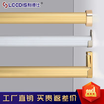 Liddlez can be customized wardrobe hanging bar wardrobe rack hanging rod flange cabinet fixed hanger accessories