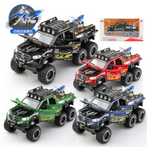 New Haudi alloy mode 1:28 Benz X-class modified version of the cross-country car model graffiti pickup truck toy
