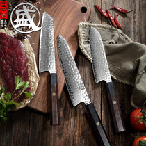 Japan Sanben Sheng Damascus steel sushi knife commercial chef knife cutting meat Japanese chef knife bayonet knife